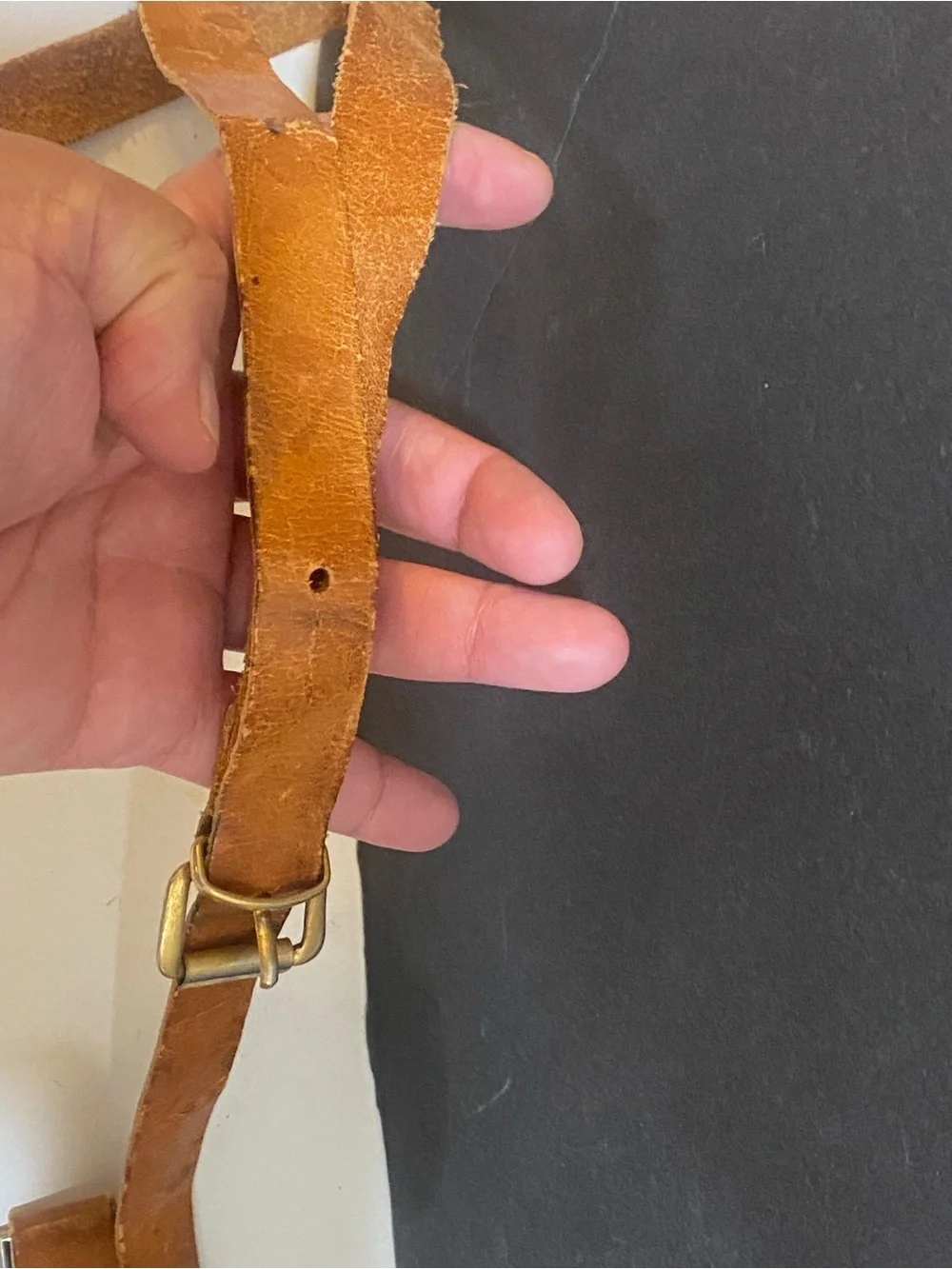 Vintage Ann Taylor Made in Italy Wicker Rattan Leather Crossbody Purse Boho